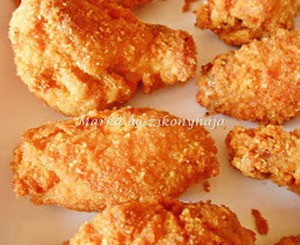 Ropogós KFC csirkeszárnyak